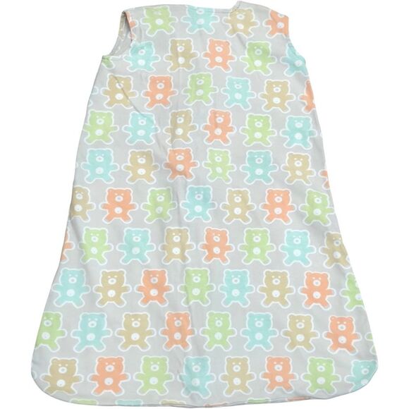 Halo SleepSack Baby Teddy Bear Print Pattern Cotton Wearable Blanket. Small. - Picture 2 of 5